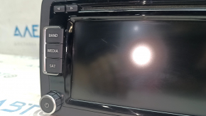 Магнитофон монитор радио VW Jetta 11-18 USA  hybrid 6 кнопок, царапины