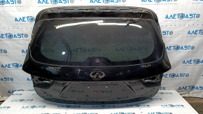 Дверь багажника голая со стеклом Infiniti JX35 QX60 16- рест, черный KH3
