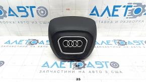 Подушка безопасности airbag в руль водительская Audi Q5 80A 18-20 черная, тип 2