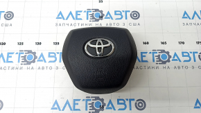 Подушка безпеки airbag в кермо водійська Toyota Camry v70 18- чорна, іржавий піропатрон