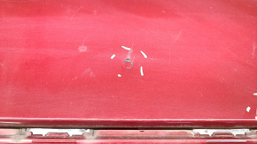 Бампер задній голий Toyota Camry v70 18-20 LE\XLE під парктроніки, червоний, надірваний, притиснутий, царпаїни, надламане кріплення