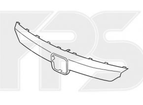 Центральний молдинг grill Honda Accord 18-22