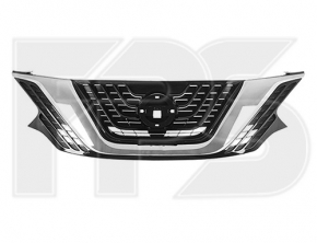 Решетка радиатора grill Nissan Murano z52 15-18 дорест без эмблемы