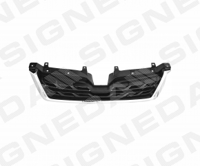 Решітка радіатора grill Subaru Forester 17-18 SJ рест