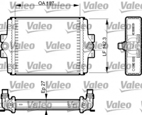 Радіатор охолодження додатковий BMW F30 12-18 N20 VALEO