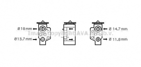 Клапан пічки кондиціонера VW CC 08-17 AVA