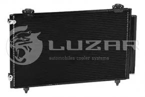 Радіатор кондиціонера конденсер Toyota Corolla e12 02-06 новий неоригінал LUZAR