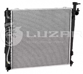 Радиатор охлаждения вода Hyundai Santa FE Sport 13-18 2.0T, 2.4 новый неоригинал LUZAR