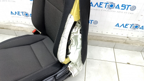 Водійське сидіння Honda CRV 23- без airbag, механічне, ганчірка чорна, стрільнуло