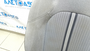 Водійське сидіння Hyundai Sonata 20-22 без airbag, електричне, ганчірка сіра, під чищення, зламане кріплення