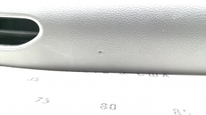 Накладка передньої панелі з дефлекторами права Hyundai Sonata 20-22 сіра під Start-stop, тички