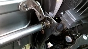 Водительское сидение Hyundai Sonata 20-22 без airbag, электрическое, тряпка серая, под чистку, сломано крепление