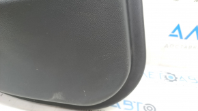 Обшивка дверей картка задня ліва BMW 5 G30 17-23 harman/kardon, з пищалкою, чорна шкіра, подряпини, надлом