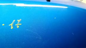 Капот голий Jeep Compass 17 - синій PBJ, алюміній, відколи, тичка