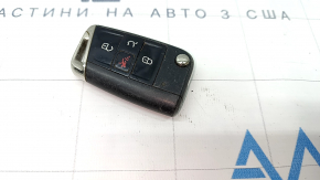 Ключ VW Tiguan 18- keyless 4 кнопки, подряпини, тички, потерт