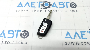 Ключ Nissan Rogue 14-20 3 кнопки, розкладний, подряпини