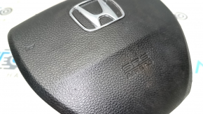 Подушка безпеки airbag в кермо водійська Honda Accord 13-17 подряпини, поліз хром