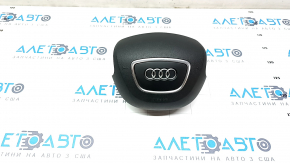 Подушка безпеки airbag в кермо водійська Audi Q5 8R 13-17 чорна поліз хром