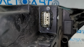 Фара передня права в зборі Lincoln MKZ 13-16 LED, під полірування, зламане кріплення