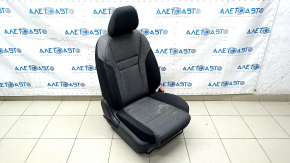 Пасажирське сидіння Nissan Rogue 21-22 без airbag, механічне, ганчірка чорно-сіра Japan built, під чищення