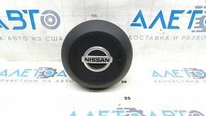 Подушка безопасности airbag в руль водительская Nissan Rogue 21-22 черная Japan built