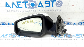 Зеркало боковое левое BMW X1 F48 16-22 белое, 5 пинов, поворотник, автозатемнение