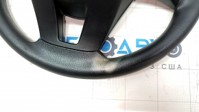Кермо голе Mazda 3 14-16 BM дорест, гума, чорний, потертий