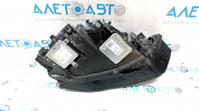 Фара передняя левая в сборе Audi A4 B8 13-16 рест ксенон led, песок