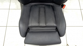 Пасажирське сидіння BMW X5 G05 19-23 з airbag, електричне, підігрів, Sport, шкіра чорна, подряпини