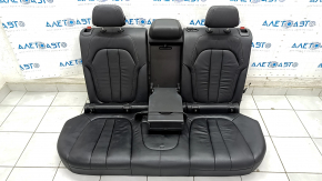 Задній ряд сидінь 2 ряд BMW X5 G05 19-22 цілісне сидіння, чорна шкіра, подряпини