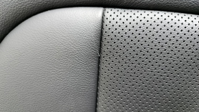 Задний ряд сидений 2 ряд BMW X5 G05 19-22 цельное сидение, кожа черная, царапины