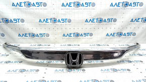 Решітка радіатора grill Honda Accord 18-22 у зборі, здувся хром, пісок