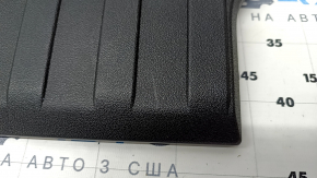 Накладка проема багажника BMW X5 G05 19-23 черная, потерта