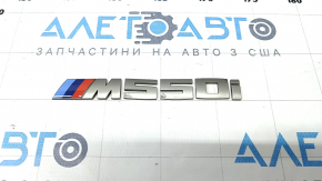 Эмблема надпись M550i крышки багажника BMW 5 G30 18-23