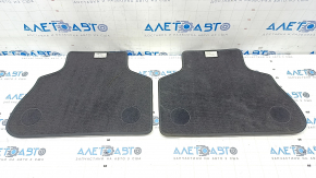 Комплект килимків салону BMW X5 G05 19-23 ганчірка чорна під 2 ряди, під чищення