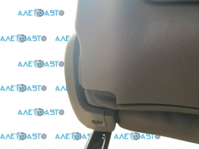 Пассажирское сидение Chevrolet Bolt 17- с airbag, кожа темно-серая, механич, подогрев, стрельнувшая подушка, потертости