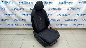 Пасажирське сидіння Hyundai Elantra 21-23 без airbag, механічне, підігрів, ганчірка чорна, під чищення