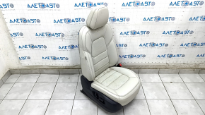 Пасажирське сидіння Mazda CX-5 17- без AIRBAG, шкіра grand touring, перфорація, сіре, електро, підігрів, під хімчистку, відсутній привод санок