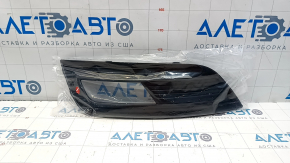 Решітка переднього бампера ліва Audi A4 B8 13-16 рест TW