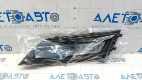 Решетка переднего бампера левая Audi A4 B8 13-16 рест TW