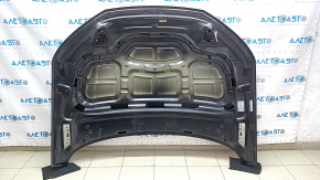 Капот голий Audi Q5 80A 18-алюміній, чорний LY9T, сколи на фарбі