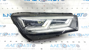 Фара передня права в зборі Audi Q5 80A 18-20 LED, пісок, зламане кріплення