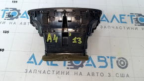 Воздуховод центральной консоли Audi A4 B8 13-16 рест черный, царапины