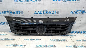 Грати радіатора grill зі значком VW Passat b7 12-15 USA, зламане кріплення