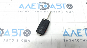 Ключ VW Passat b8 16-19 USA 4 кнопки, раскладной, царапины