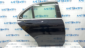 Дверь в сборе задняя правая Mercedes C-class W205 15-21 алюминий, черный 040