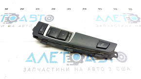 Блок кнопок центральной консоли BMW 5 F10 14-16 вздулась краска, сколы