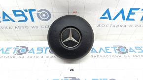 Подушка безпеки airbag в кермо водійська Mercedes W167 GLE 350 450 20-23 чорна, подряпина