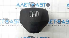 Подушка безопасности airbag в руль водительская Honda HR-V 16-22 черная, потерта