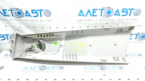 Накладка центральної стійки верхній ремінь права Mercedes W167 GLE 350 450 20-23 сіра, під чищення